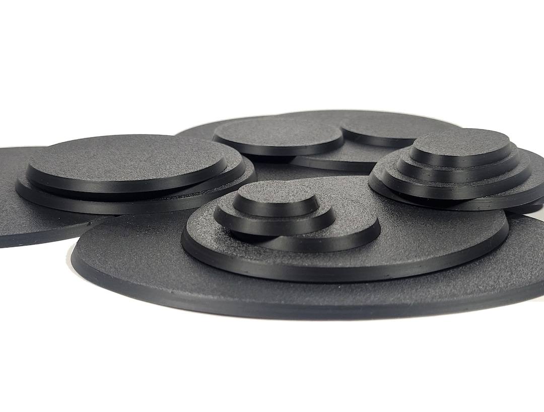 Magnetic Miniature Bases – Round/oval Sizes for Wargaming Tabletop Rpgs ...