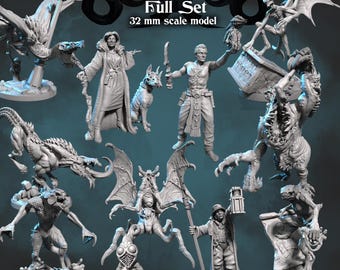 Mythos Villains - Lovecraft Villains & Monsters 32 mm-miniaturen