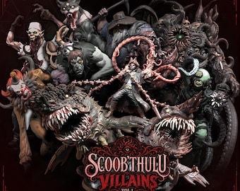 Scoob’thulhu Villains Vol. 1 - Mystery Monster Miniature Collection