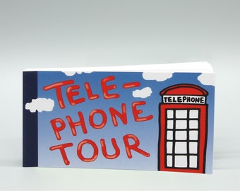 Flipbook Telephone Tour