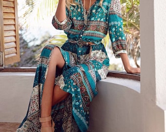 bohemian chic summer dress