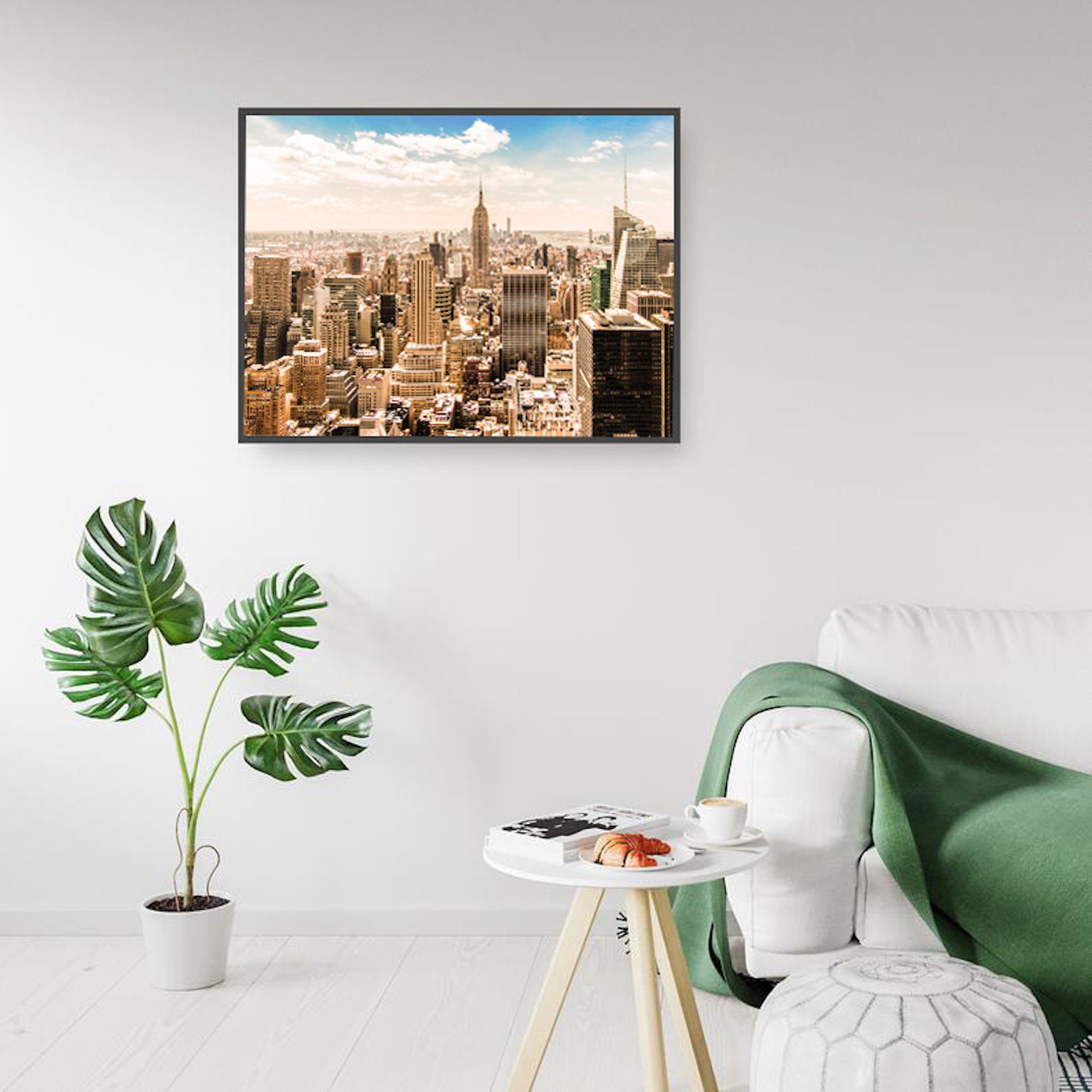 New York City Manhattan Decor Wall Art Print Premium Matte | Etsy