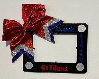 Cheer Team Gift | Coach Gift | Team Gift | Cheer Frame | Personalized Frame | Team Frame | Coach Frame