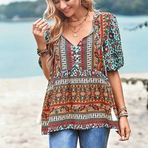 Buy Bohemian Tops Online India Etsy India