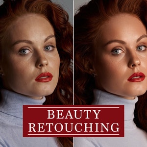 Beauty Retouching, Professional Image Editing Service, Portrait, Fashion, Editorial Photo Retouch, Face and Body Touch Up, Glowing Skin