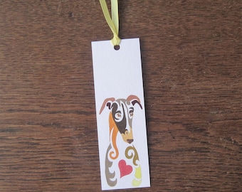 Bookmarks / Bookmark / Galgo / Souvenirs / Book friends / Gift idea / Original / Cabaret