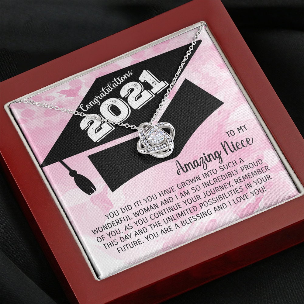Niece Graduation Gift for Niece From Aunt Graduation Necklace Etsy UK