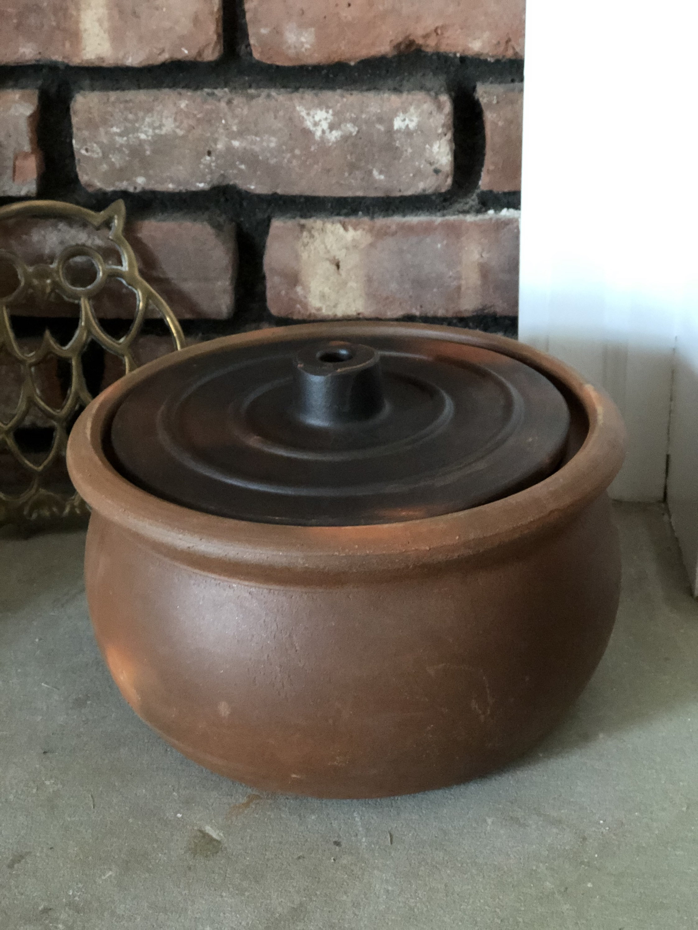 Black Clay Pot For Cooking Handmade Earthenware Casserole Pot Etsy