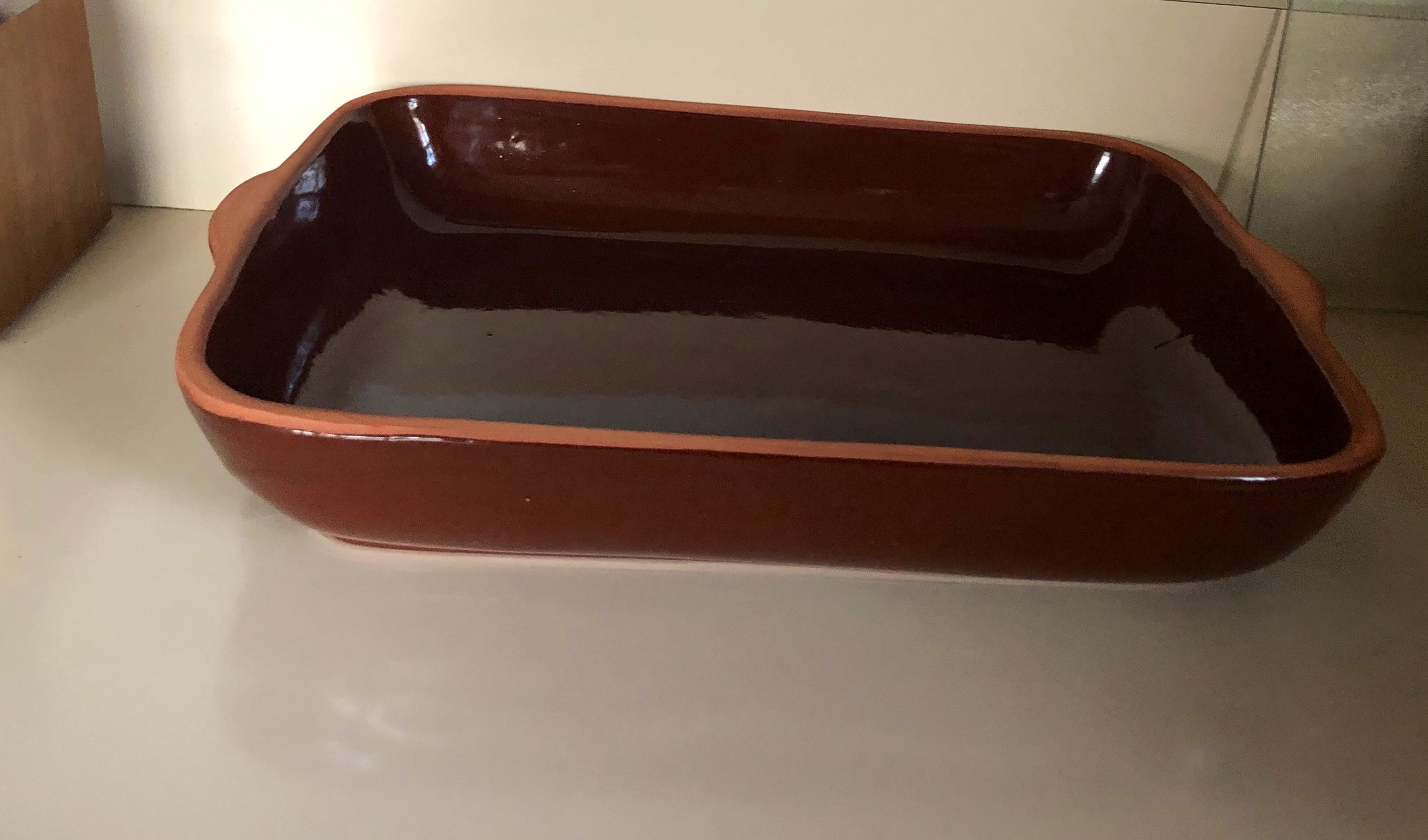 Earthenware Casserole Dish Clay Oven Tray Terracotta Baking Etsy