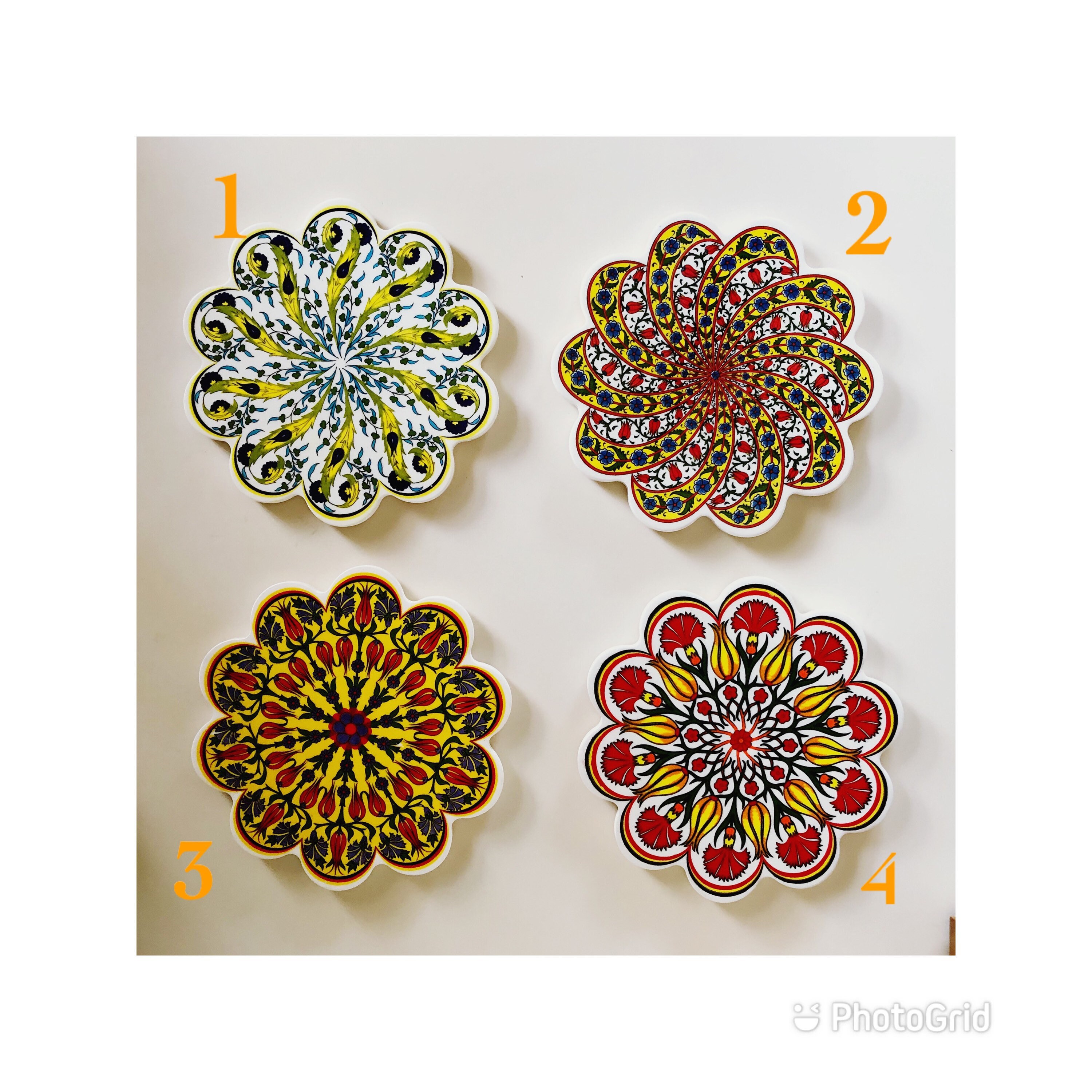 Trivet For Hot Dishes Ceramic Tile Trivet for Hot Pot Etsy