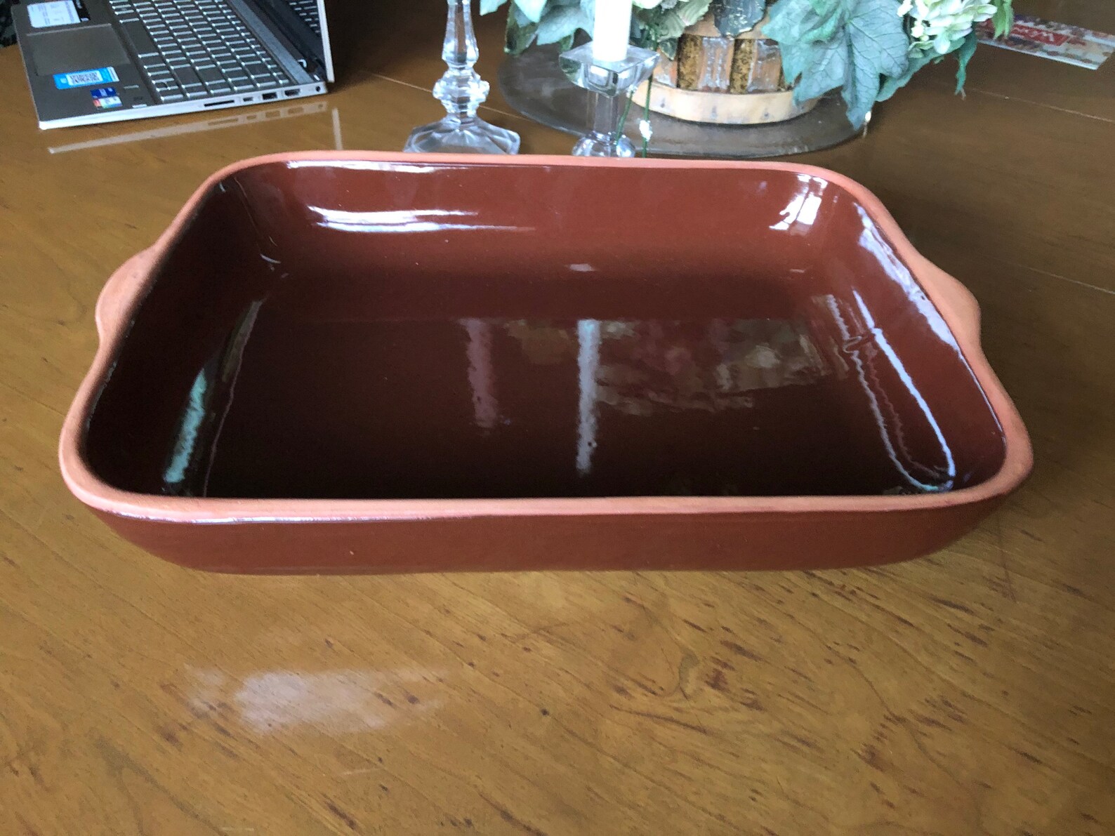 Earthenware Casserole Dish Clay Oven Tray Terracotta Baking Etsy
