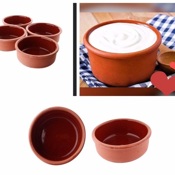Yogurt Clay Pot Etsy
