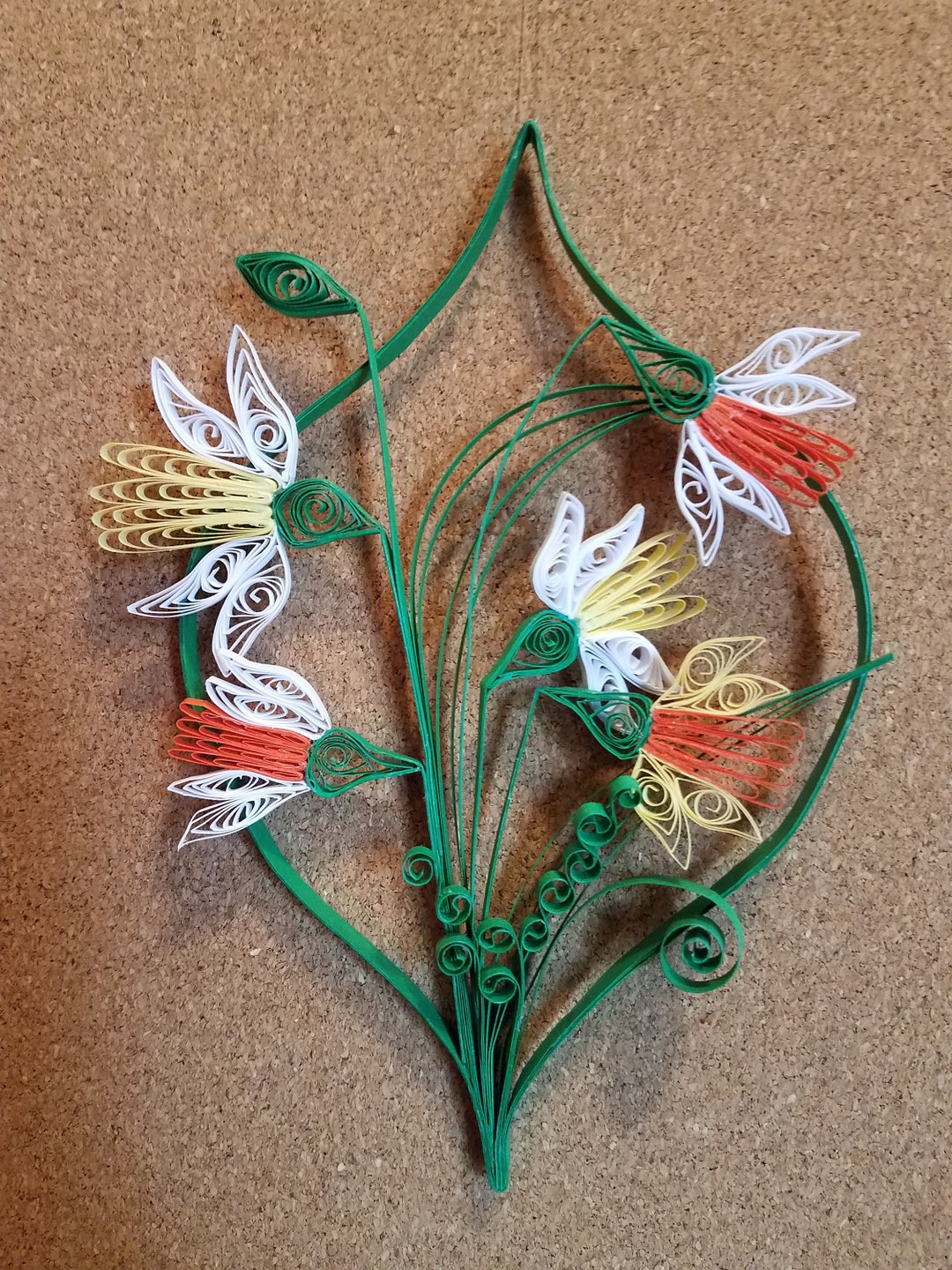 Quilled Daffodils Etsy