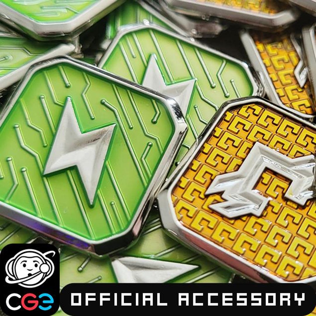 SETI | Energy and Credit Enameled Metal Token Set | Pre-order