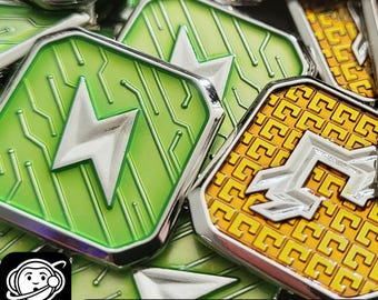 SETI | Energy and Credit Enameled Metal Token Set | Pre-Order | April Release