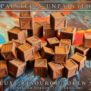 Deluxe Resource Token Set for Arkham Horror: The Card Game