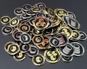 Twilight Imperium | Trade Good and Commodity Double-Sided Metal Token Set | Pre-Order | April Pre-Order for Enameled Tokens