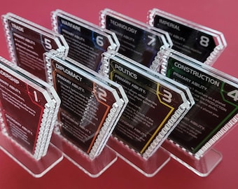 Twilight Imperium | Card Holders for Metal Strategy Cards