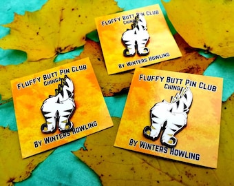 Chinga Enamel Pin