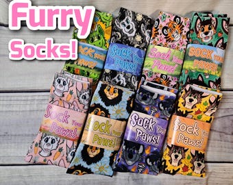 Socks Your Paws - Furry Socks
