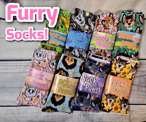 Socks Your Paws - Furry Socks