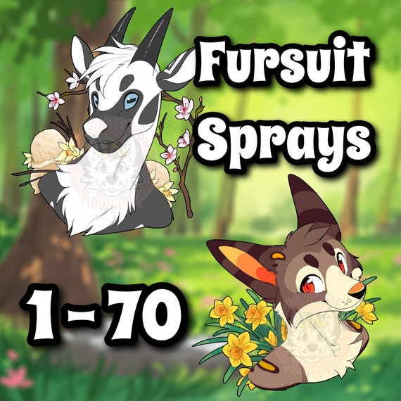 Fursuit Sprays/ Fabric Freshener. Scents 1 - 70