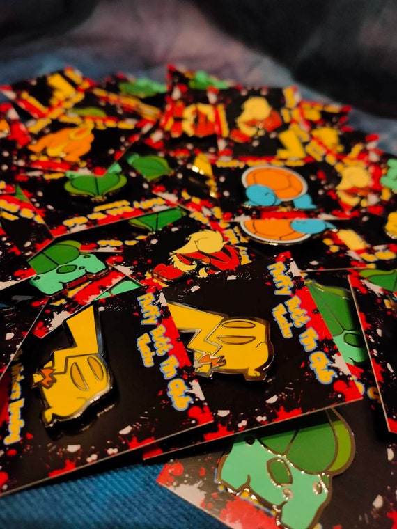 B-Grade Pokébutt pins