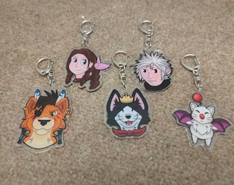 Final Fantasy Inspired Keychains