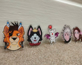Final Fantasy Inspired Pins