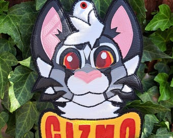 Custom Faux Leather Applique Badge