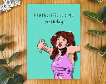 ICONS! - Kate Bush Themed Birthday Card