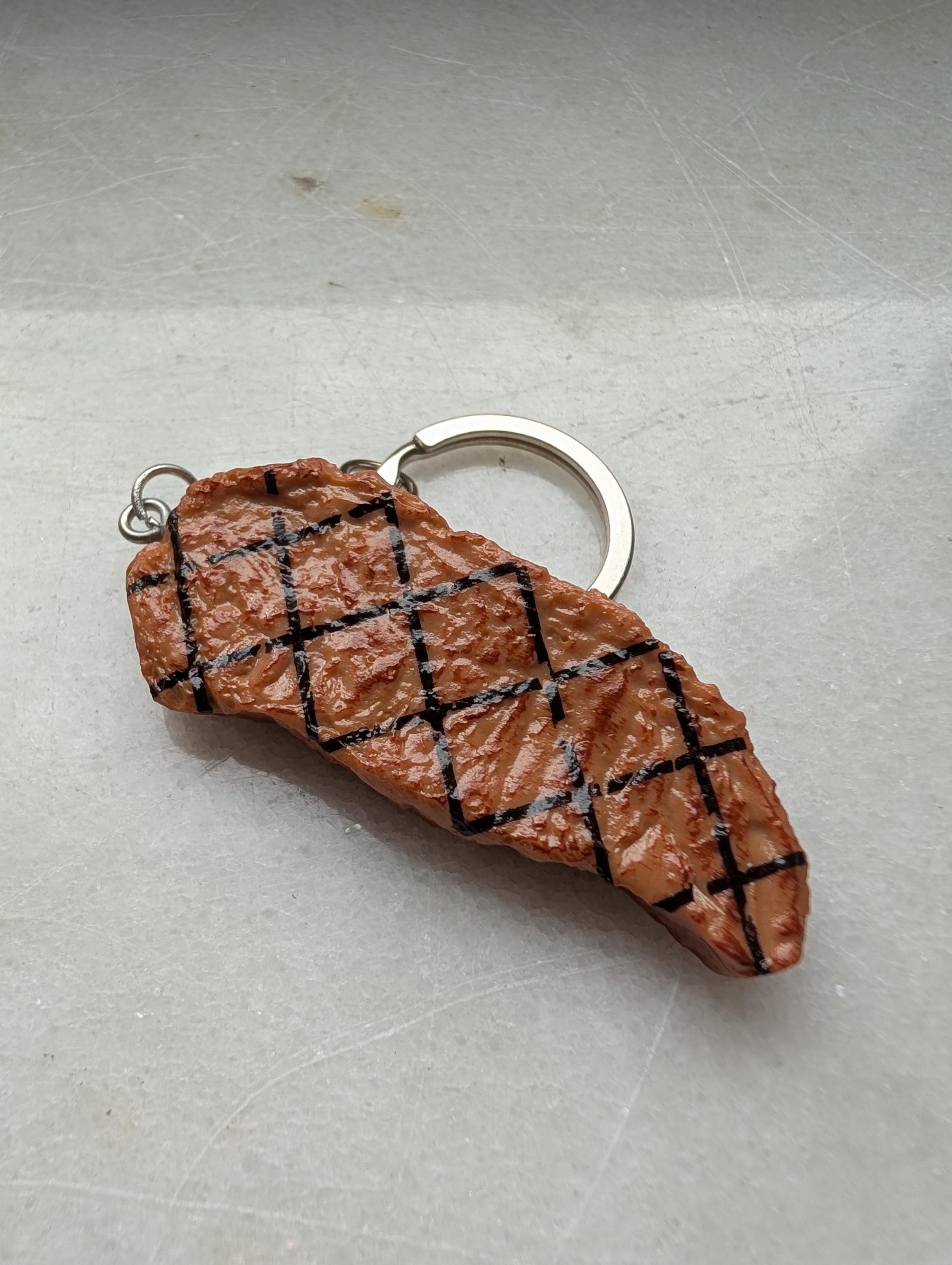 Steak Lover Bbq Dad Keychian, Gift for Chef Butcher Grill Master, Well ...