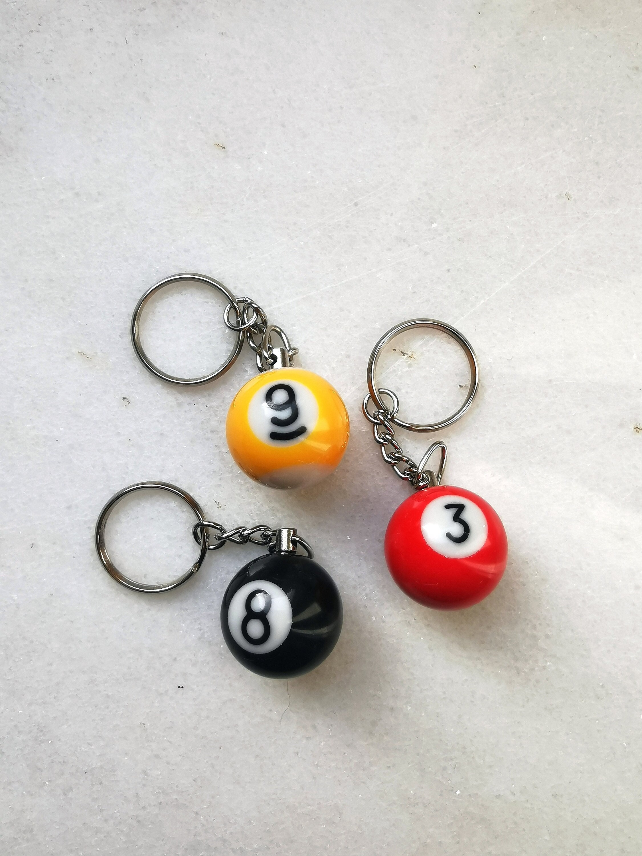 Custom Imprinted Magic 8 Ball Key Ring