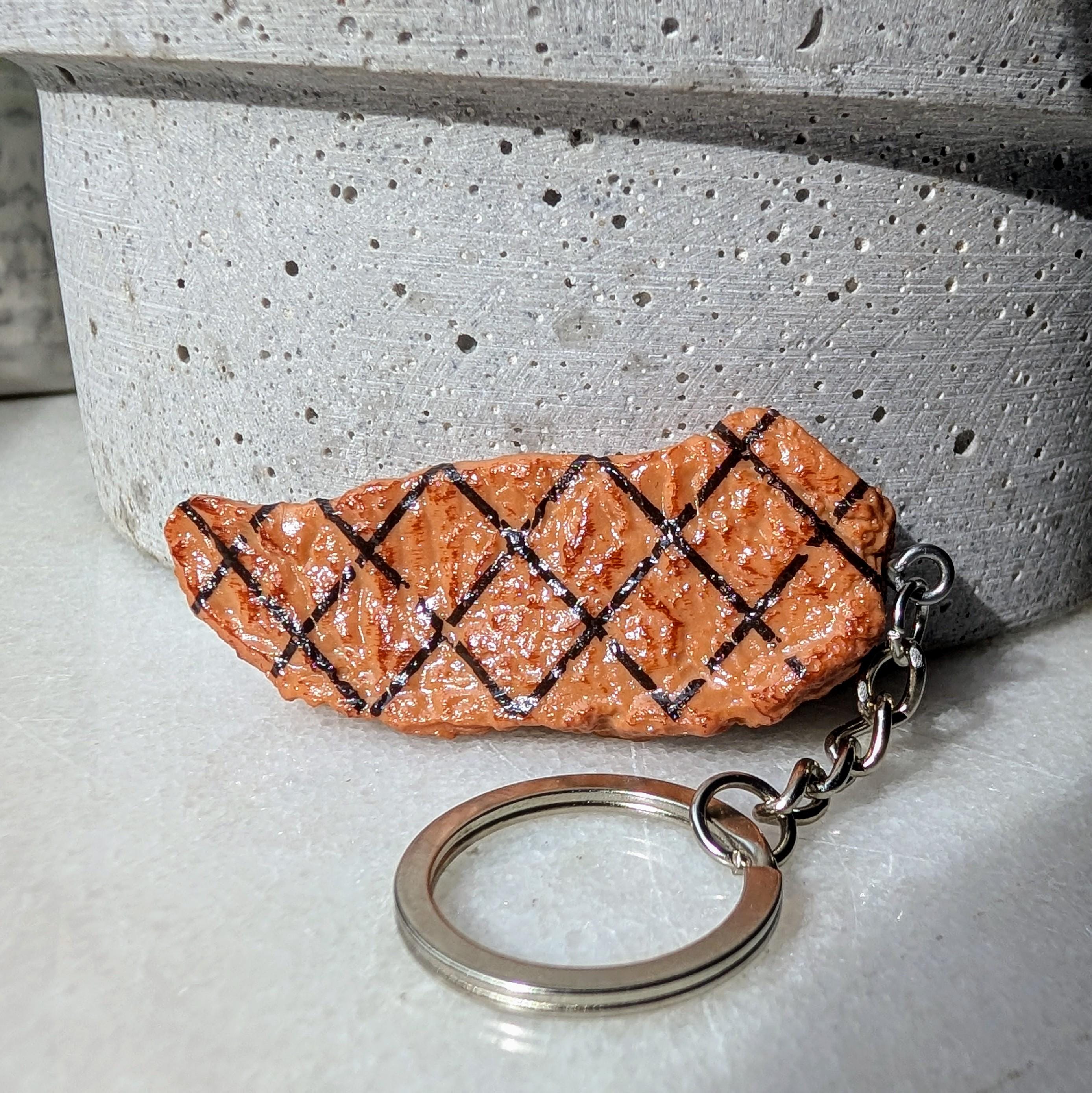 Steak Lover Bbq Dad Keychian, Gift for Chef Butcher Grill Master, Well ...