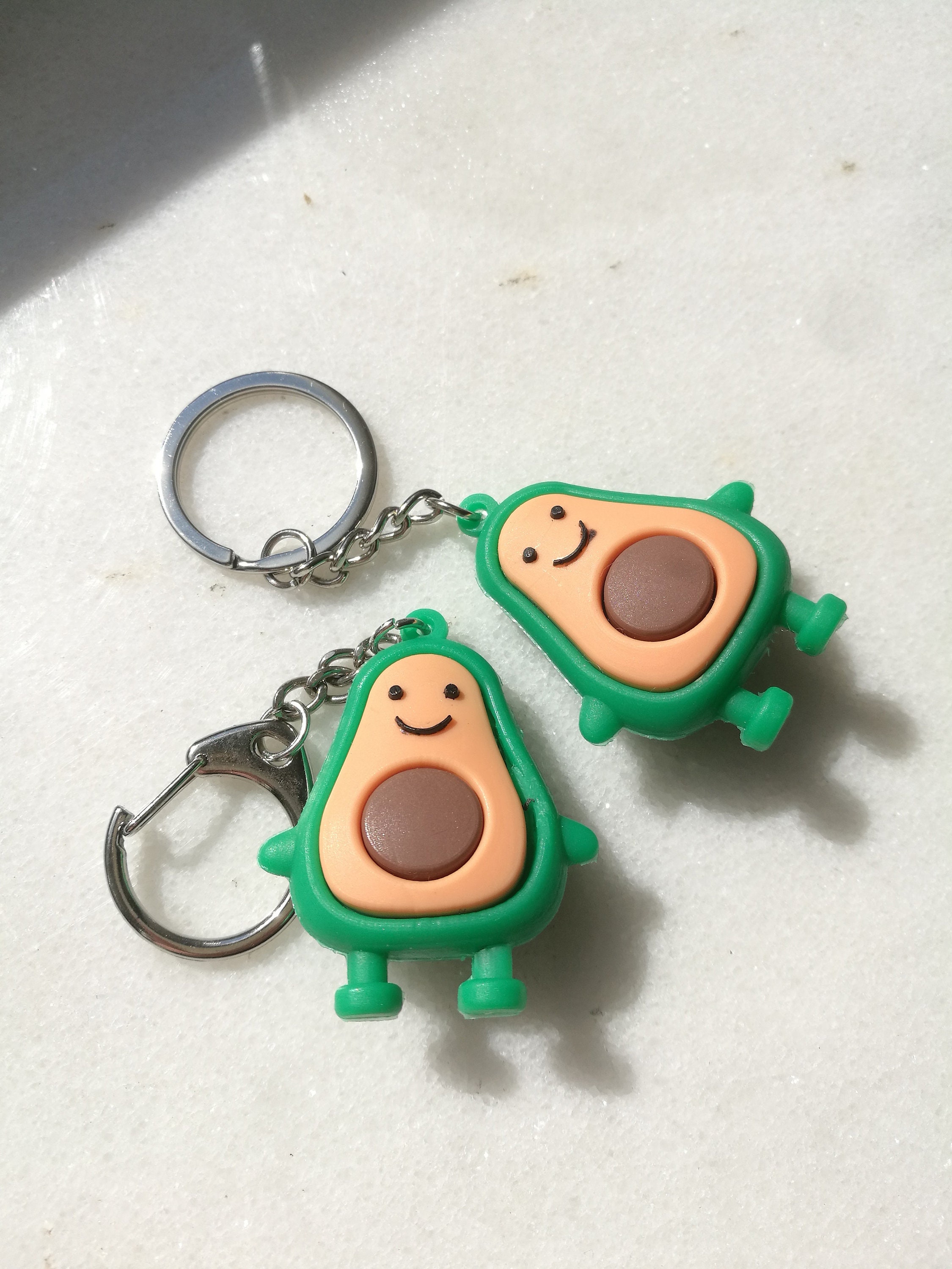 Avocado keychain mexican food keyring holy guacamole gift Etsy