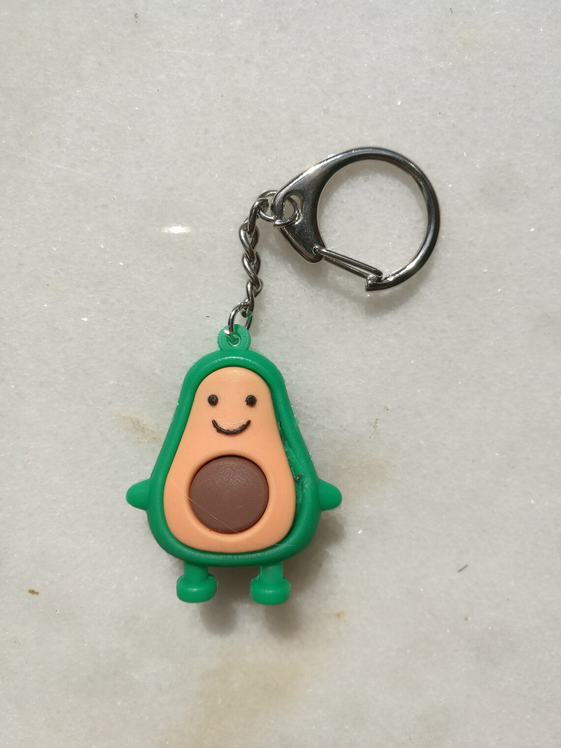Avocado keychain mexican food keyring holy guacamole gift Etsy