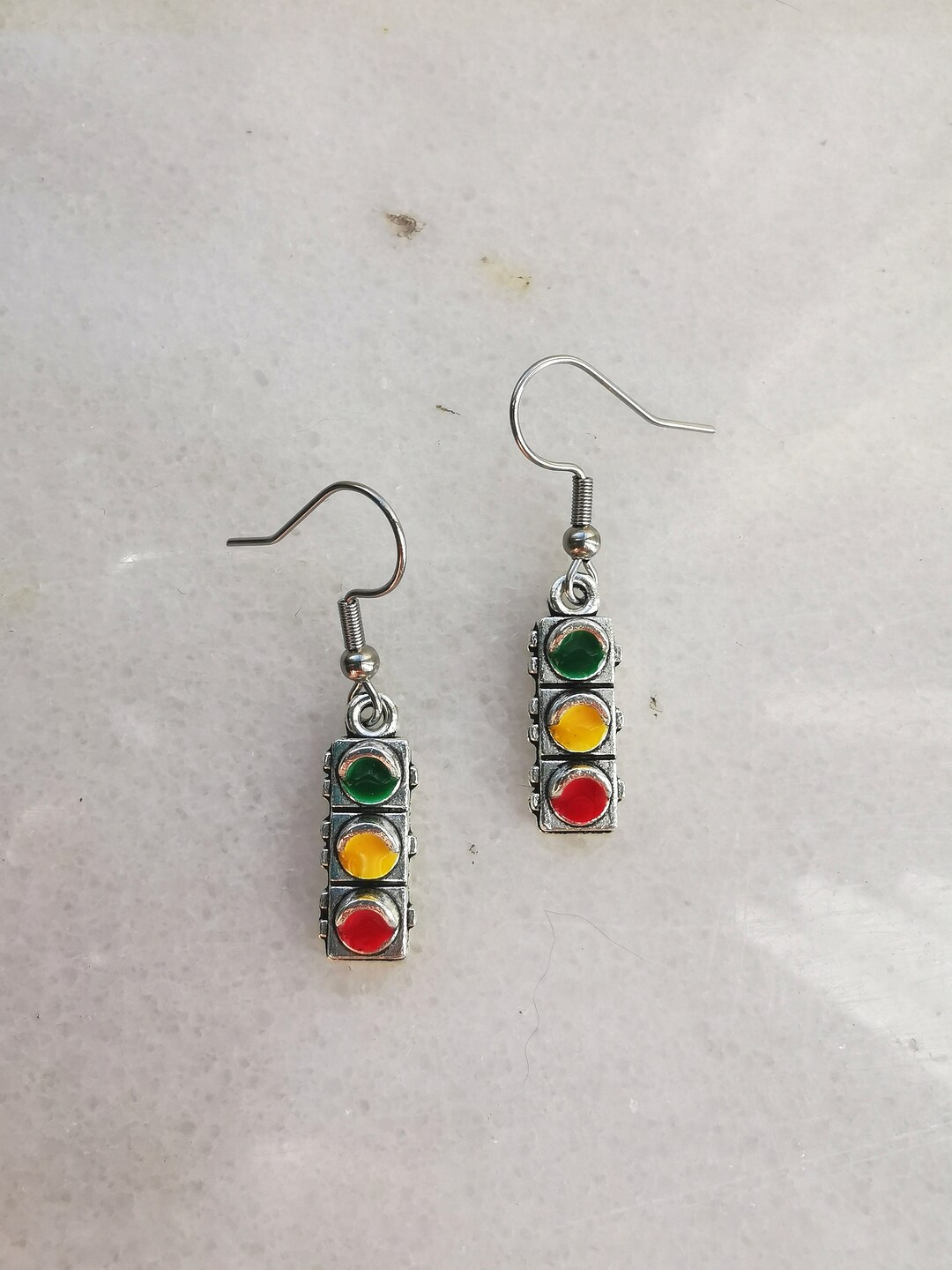 Traffic Lights Earrings New Car Gift Stop Sigh Speed Limit Etsy