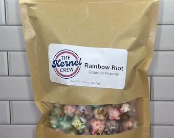 Rainbow Riot Gourmet Popcorn
