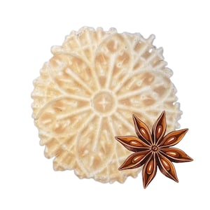 Anise Pizzelles, Italian Waffle Cookies