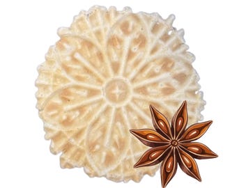 Anise Pizzelles, Italian Waffle Cookies