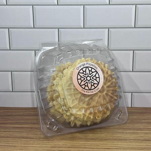 Orange Pizzelle