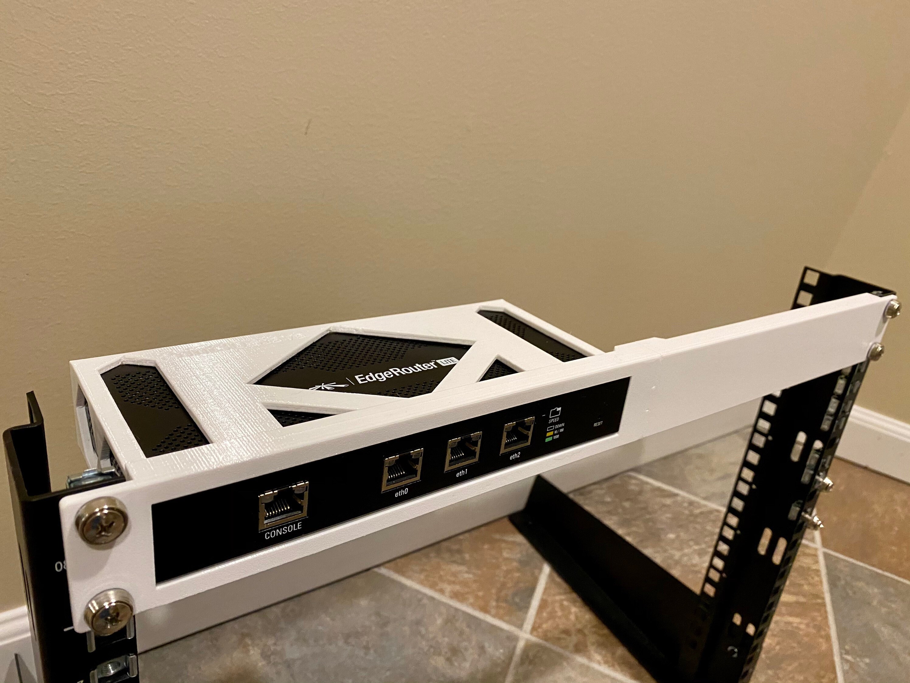 Ubiquiti Edgerouter Lite 1U Rack Mount - Etsy