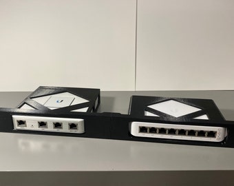UniFi Security Gateway & Switch Lite 8 PoE - 1U Rack Mount