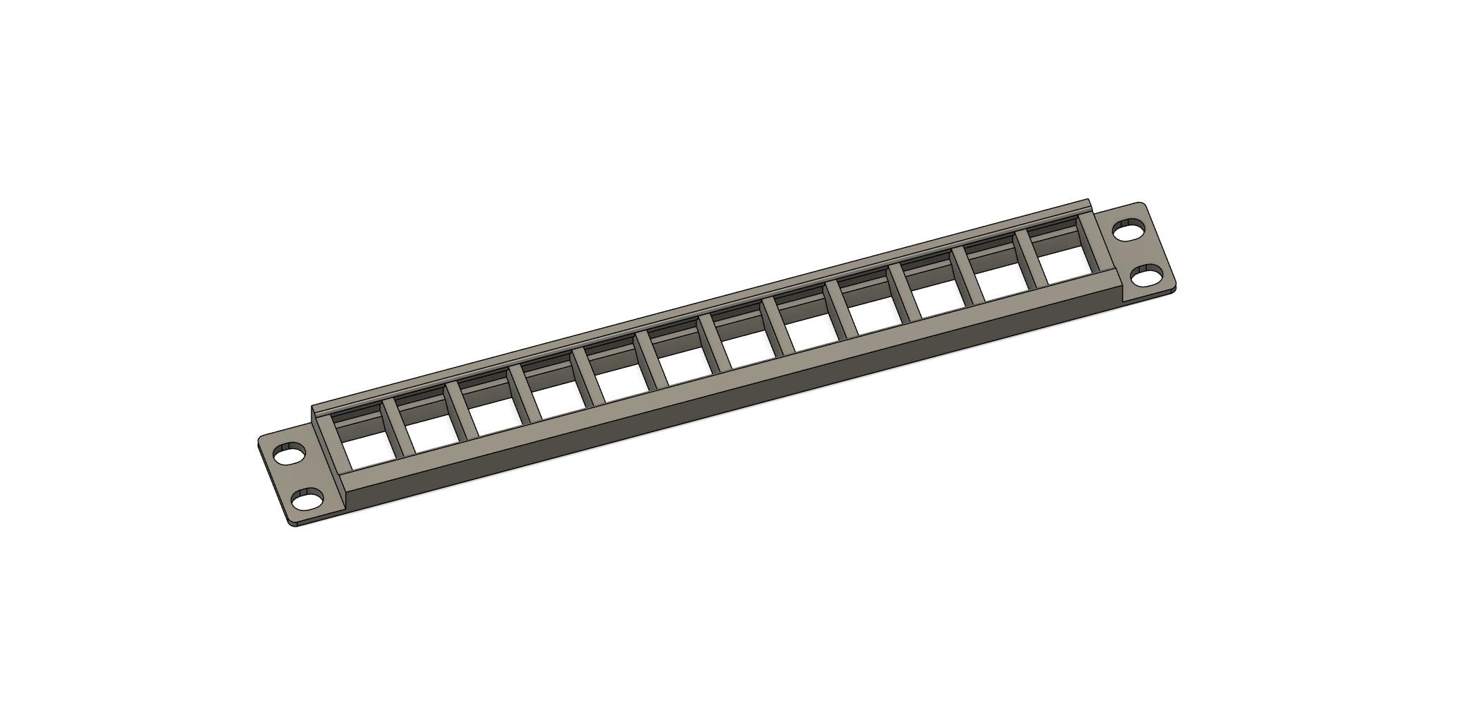 0.7U Keystone Patch Panel - 10in Mini Rack Mount - Etsy