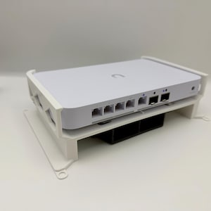 Unifi Cloud Gateway Fiber or Gateway Fiber and AC Infinity MULTIFAN S2 - Leviton Structure Media Center Mount