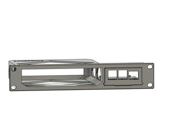 Unifi Unifi Cloud Gateway Ultra, Gateway Max or Cloud Gateway Max and Raspberry Pi Slide Out Tray - 10in Mini Rack 1U Mount