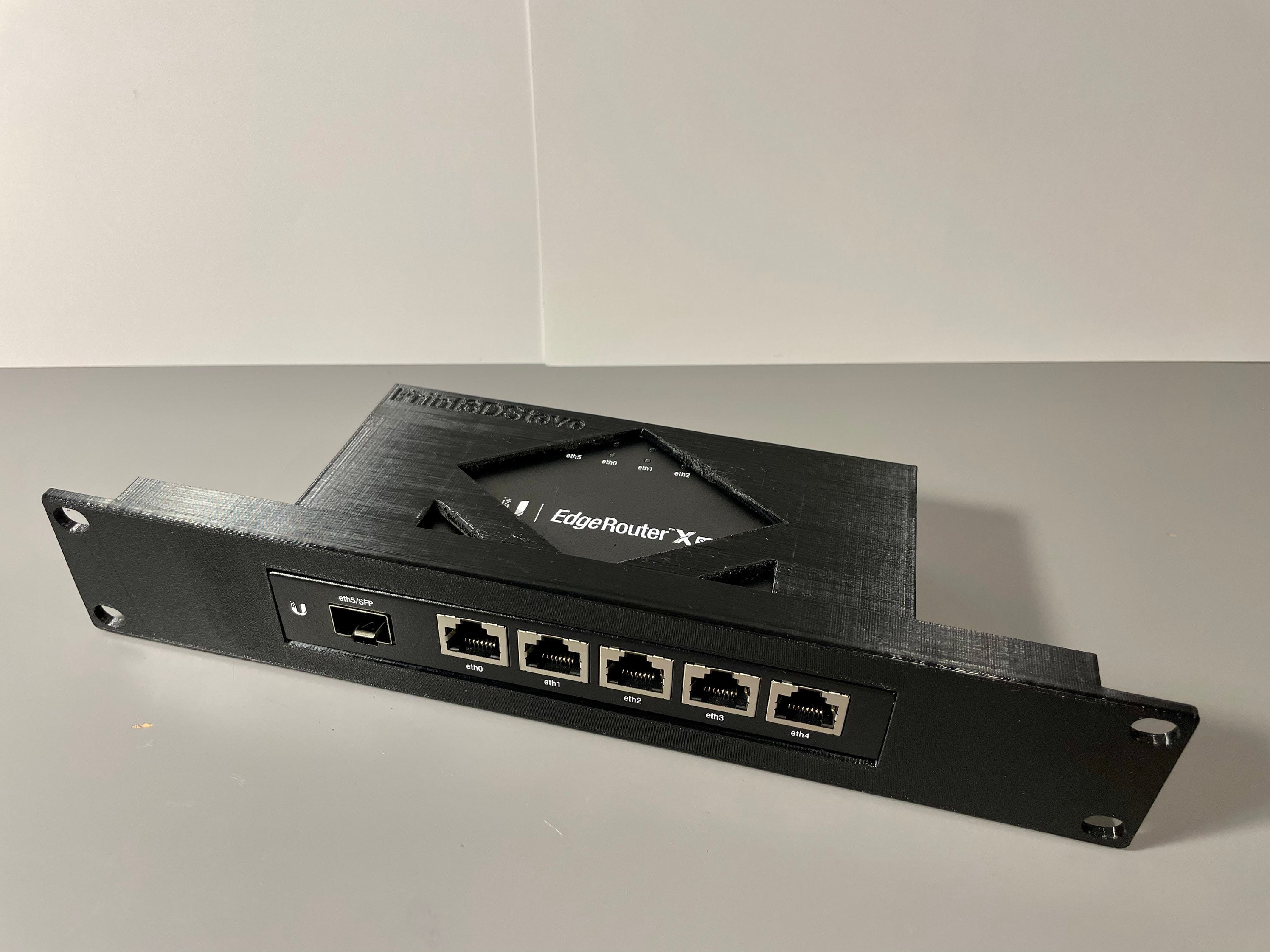 Ubiquiti EdgeRouter X SFP 10in Half Rack 1U Mount Etsy