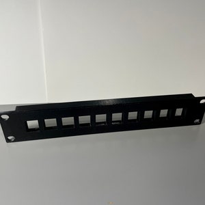Keystone Patch Panel - 10in Mini Rack 1U Mount