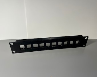 Keystone Patch Panel - 10in Mini Rack 1U Mount