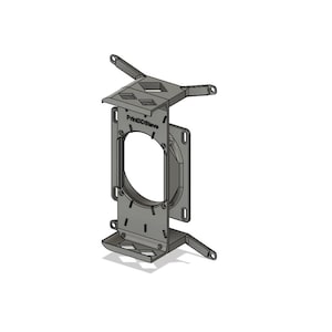 Unifi Switch Ultra y AC Infinity MULTIFAN S2 - Soporte para centro multimedia Leviton Structure